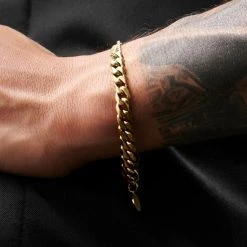 Lucleon Bracelet Doré Carlos Amager à Double Maille Gourmette -Boutique Trendhim rst acpa collectionpage gold 23190 bjarkejohansen 1 bm