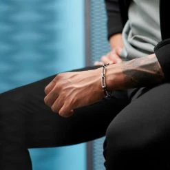 Lucleon Bracelet à Chaîne Torsadée Couleur Argent Cedric Amager -Boutique Trendhim rst acpa collectionpage silver 23077 bjarkejohansen 2 4