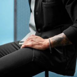 Lucleon Bracelet Couleur Argenté Carlos Amager à Double Maille Gourmette -Boutique Trendhim rst acpa collectionpage silver 23185 bjarkejohansen 1