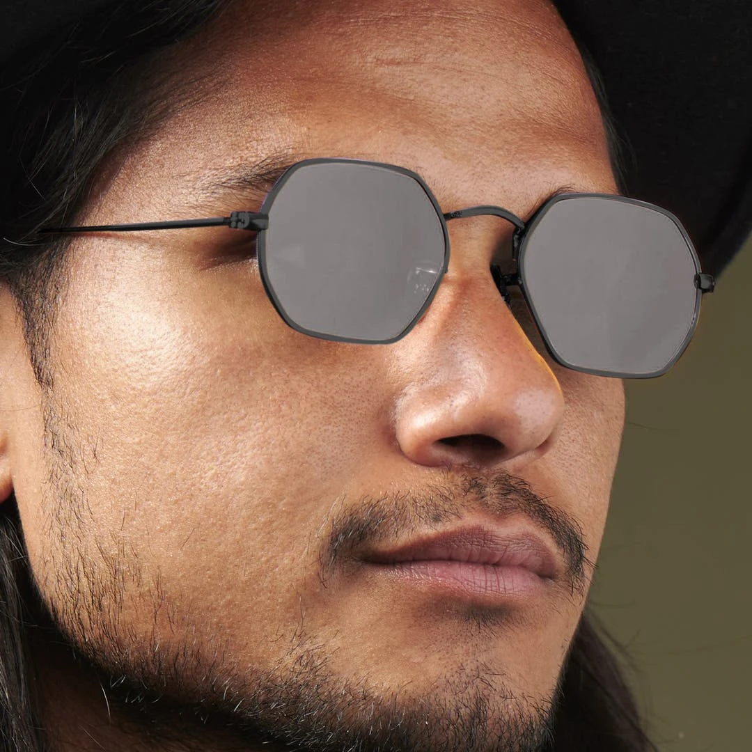 Paul Riley Lunettes De Soleil Groovy Noir De Noir 6 Paul Riley Lunettes De Soleil Groovy Noir De Noir – Image 6