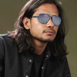 Waykins Lunettes De Soleil Aviateur Bleue Ambit -Boutique Trendhim rst megashoot sunglas 3105 2 3