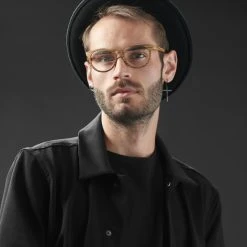 Paul Riley Lunettes à Monture En Bois Clair Et Motif écaille -Boutique Trendhim rst megashoot sunglasses 15584 1