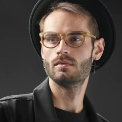 Paul Riley Lunettes à Monture En Bois Clair Et Motif écaille -Boutique Trendhim rst megashoot sunglasses 15584 2