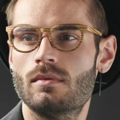 Paul Riley Lunettes à Monture En Bois Clair Et Motif écaille -Boutique Trendhim rst megashoot sunglasses 15584 2 bm