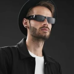 Locs Lunettes De Soleil Noires Classiques -Boutique Trendhim rst megashoot sunglasses 2968 1