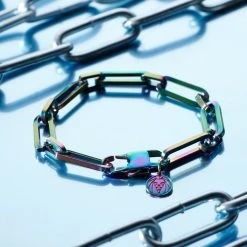 Lucleon Bracelet à Chaîne Torsadée Couleur Arc-en-ciel Cedric Amager -Boutique Trendhim rst sc2021 nl sm 23089 1x1 7b