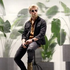 Lucleon Occasus | Lunettes De Soleil à Monture Gris Anthracite Et Verres Verts Polarisés -Boutique Trendhim rst spring 23 ll sunglasses round silverblack 1c