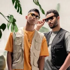 Otsu Occasus | Lunettes De Soleil Carrées Jaune Fluo à Monture épaisse Et Verres Polarisés 8 Otsu Occasus | Lunettes De Soleil Carrées Jaune Fluo à Monture épaisse Et Verres Polarisés -Boutique Trendhim rst spring 23 otsu sunglasses square yellowblack 1b 1