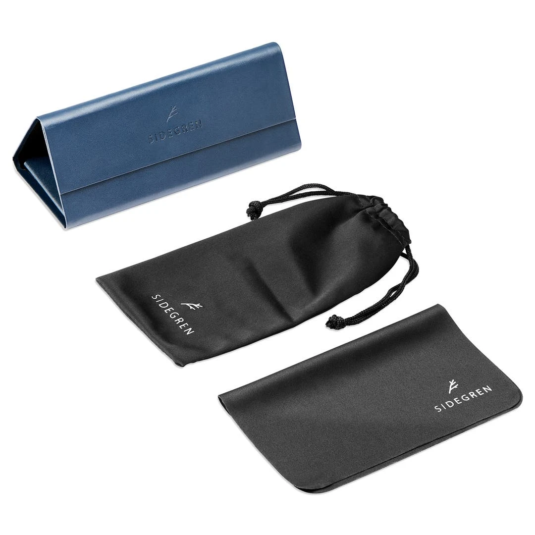 Sidegren Lunettes De Soleil Noires Classiques à Verres Gris Polarisés 4 Sidegren Lunettes De Soleil Noires Classiques à Verres Gris Polarisés – Image 4