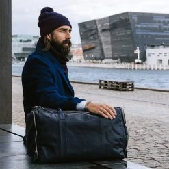 Fawler Bonnet à Pompon Bleu Marine Karl Kane En Laine Mérinos 9 Fawler Bonnet à Pompon Bleu Marine Karl Kane En Laine Mérinos -Boutique Trendhim square 1 128