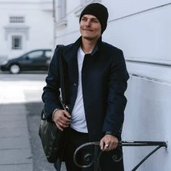 Fawler Bonnet Kacey Kane En Laine Mérinos Noire -Boutique Trendhim square 1 160