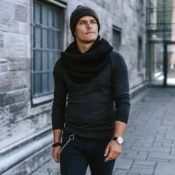 Fawler Bonnet Kai Kane Noir -Boutique Trendhim square 1 165