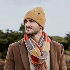 Fawler Hiems | Bonnet Orange à Revers En Laine Recyclée 9 Fawler Hiems | Bonnet Orange à Revers En Laine Recyclée -Boutique Trendhim ste hiems scarves hats and gloves collection 26421 26411 rinalds 1x1 1