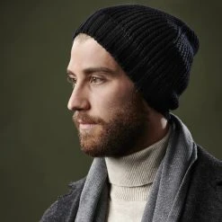 Fawler Bonnet Keenan Kane En Mérinos Noire 9 Fawler Bonnet Keenan Kane En Mérinos Noire -Boutique Trendhim ste megashoot hats 17299 42