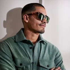 Waykins Lunettes De Soleil à Motif écaille Wolfgang Thea Et Verres Polarisés Verts -Boutique Trendhim ste megashoot sunglasses 10 22877 1