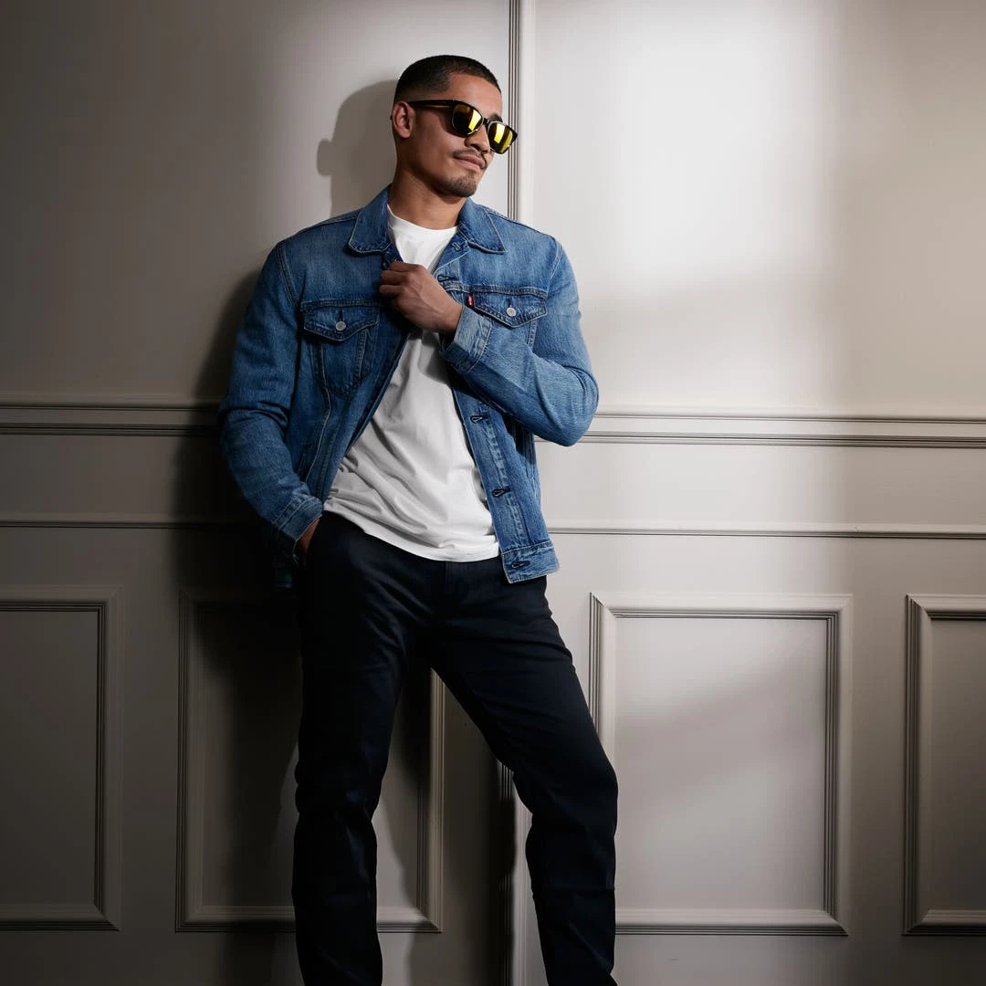 Waykins Lunettes De Soleil Noires Wilmer Thea à Verres Miroir Polarisés Jaune-orange 5 Waykins Lunettes De Soleil Noires Wilmer Thea à Verres Miroir Polarisés Jaune-orange – Image 5