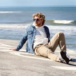 Waykins Lunettes De Soleil Argentées Ward Thea à Verres Gris -Boutique Trendhim ste megashoot2 sunglasses 23 22898