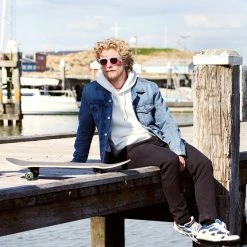 Waykins Lunettes De Soleil Bleues Wilder Thea à Verres Bruns Polarisés -Boutique Trendhim ste megashoot2 sunglasses 41 22862