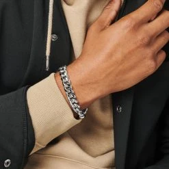 Lucleon Gourmette En Acier Argenté 12 Mm -Boutique Trendhim ste modelpics natahnwilliam 22029 8 12mm 1