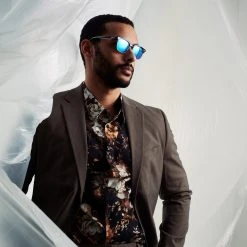 Fawler Lunettes De Soleil Browline à Verres Polarisés Bleus Et Monture Noire -Boutique Trendhim ste sd12 sunglasses nathangw 9 1x1 25007 1