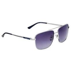 Seizmont Lunettes De Soleil Aviator Argentées à Verres Rectangulaires -Boutique Trendhim sz43 3