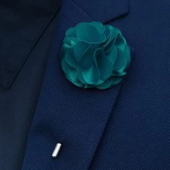 Warren Asher Broche Pour Homme Vert Foncé Deluxe -Boutique Trendhim turquoise