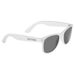 Waykins Lunettes De Soleil Rétro Blanches Polarisées -Boutique Trendhim wa32 3